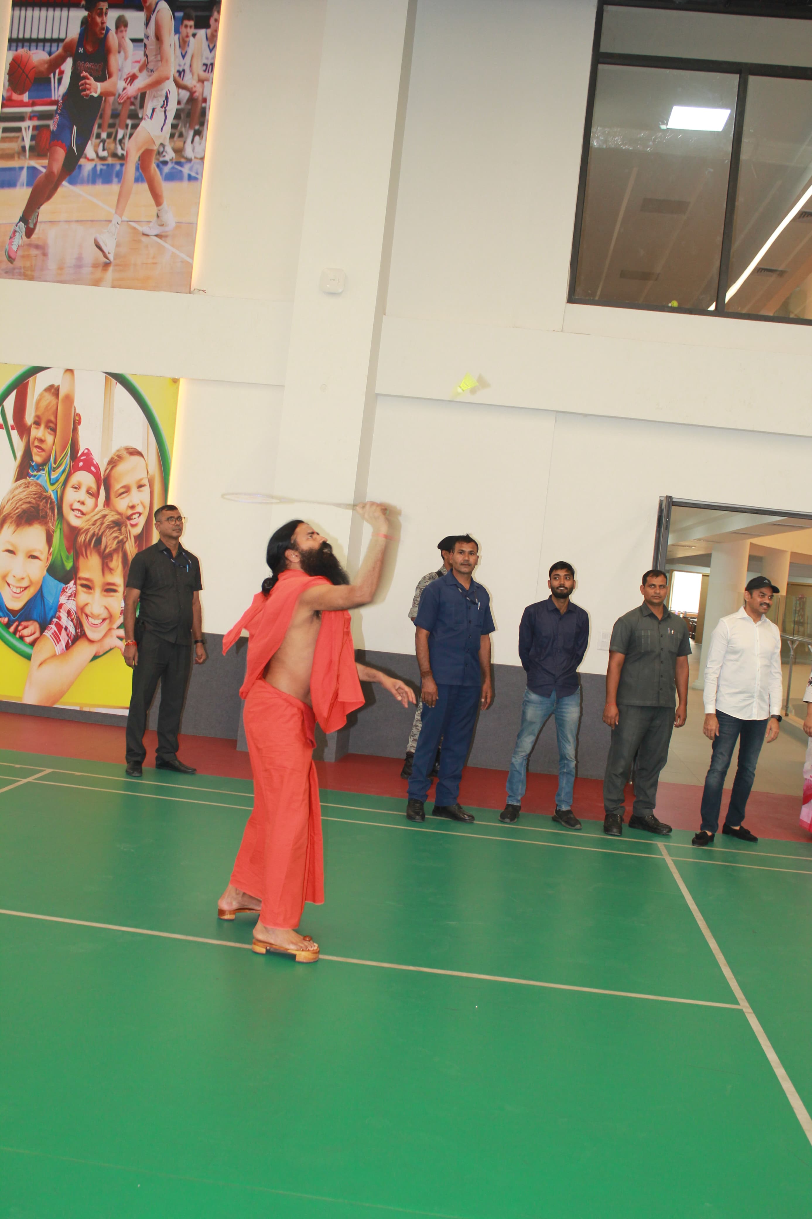 Baba Ramdev Inspires Students at Sparsh Global School